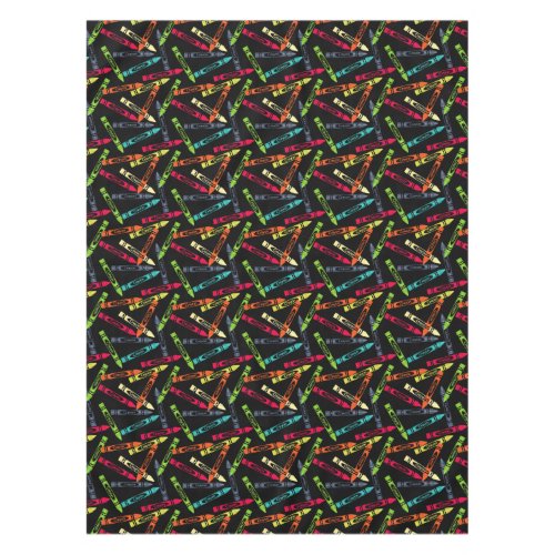 Coloring Crayons School Days Teacher Gifts Tablecloth