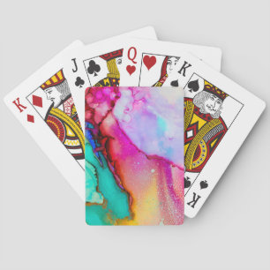 Coloring Mashup iPhone X Case-Mate iPhone Case Poker Cards