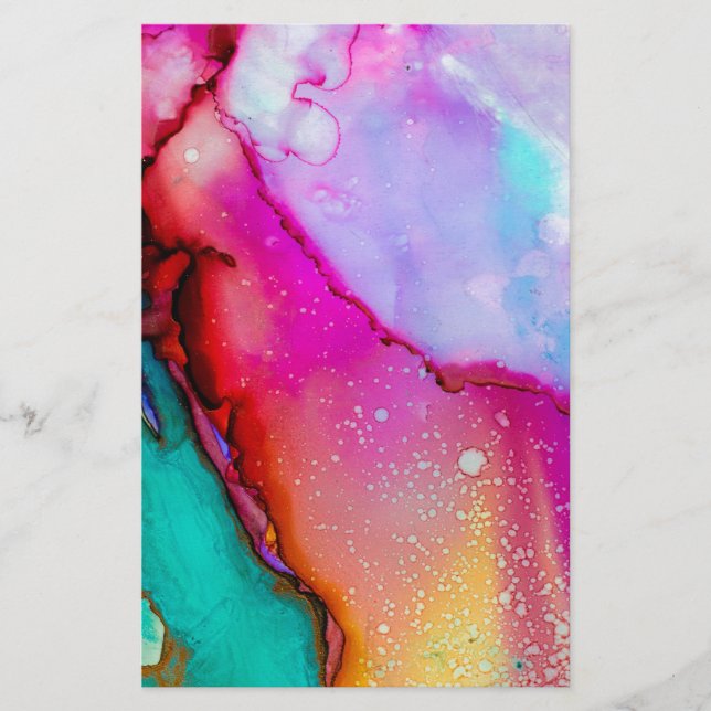 Coloring Mashup Stationery (Front)