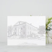 Coloring Page - Benicia State Capital Building (Standing Front)