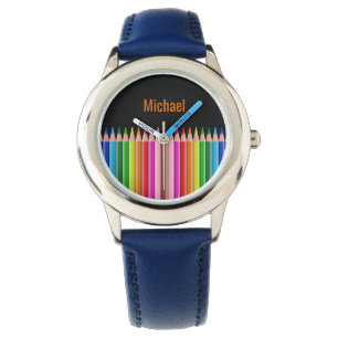 Coloring Pencils custom name watches