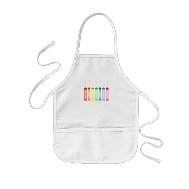 Coloring Time! Kids' Apron (Front)