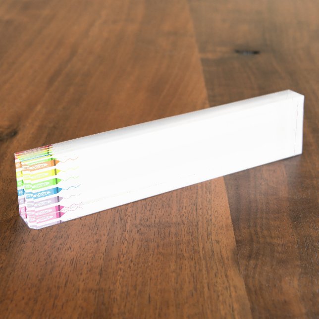 Coloring Time! Nameplate (Side)