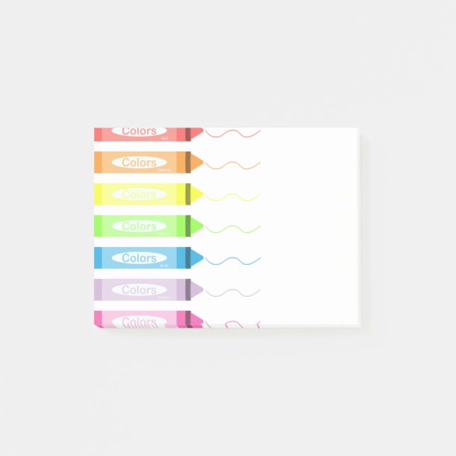 Coloring Time! Post-it Notes (Front)