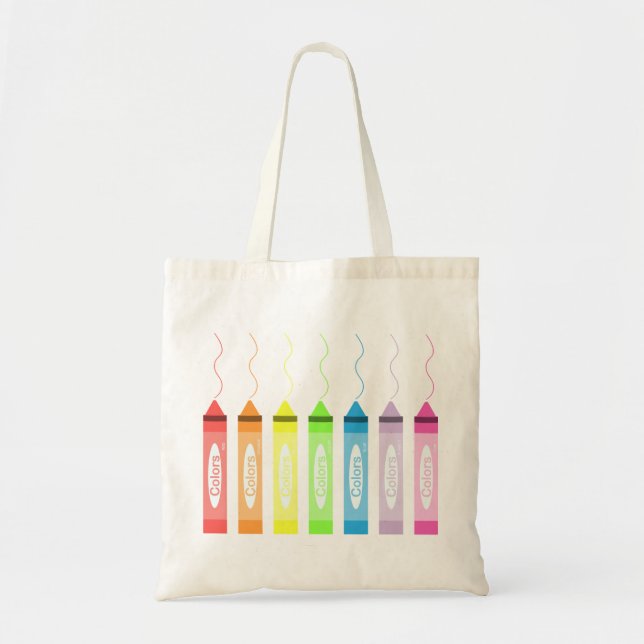 Coloring Time! Tote Bag (Front)