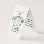 Coloring Turtle Parking Prank Card