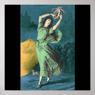 Colorized Esmeralda Illustration