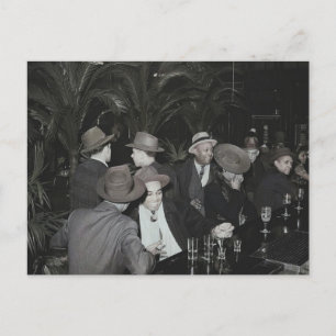 Colorized Palm Tavern 47th Street Postcard