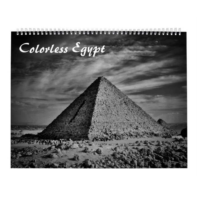 Colorless Egypt Calendar (Cover)