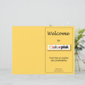 Colorplak pricing brochure (Standing Front)
