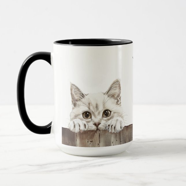 Colorpoint Shorthair Cat Mug (Left)