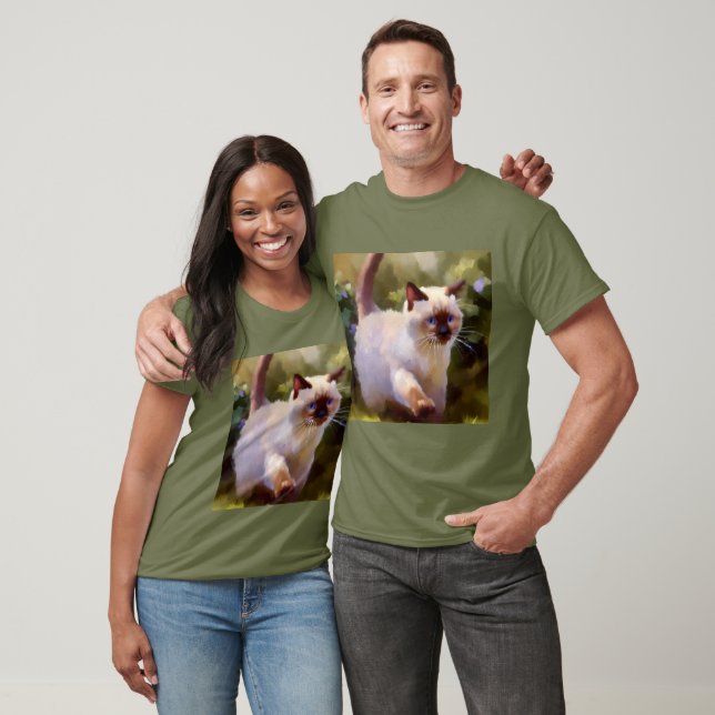 Colorpoint Shorthair Cat  T-Shirt (Unisex)