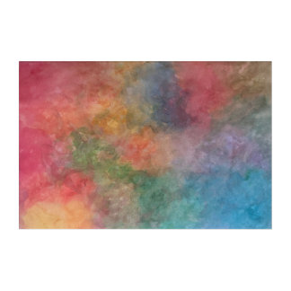 colors acrylic print