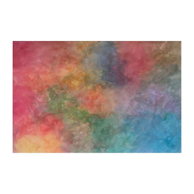 colors acrylic print (Front)