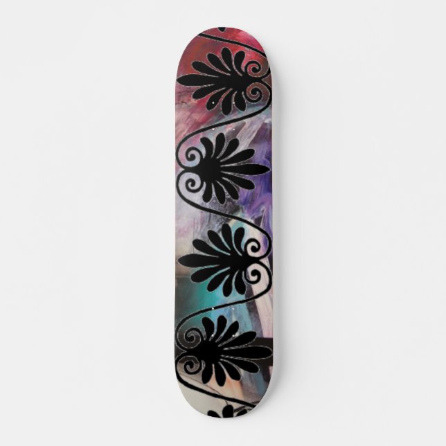 Colors and Border Skateboard (Front)