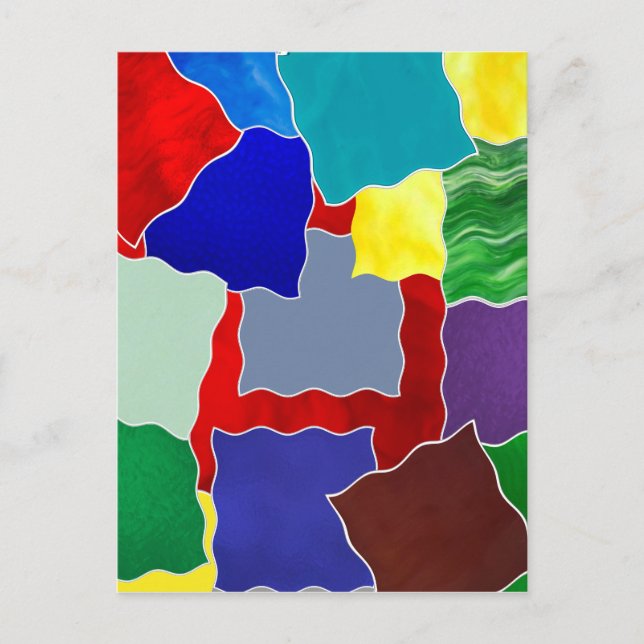 Colors and Swatches Postcard (Front)