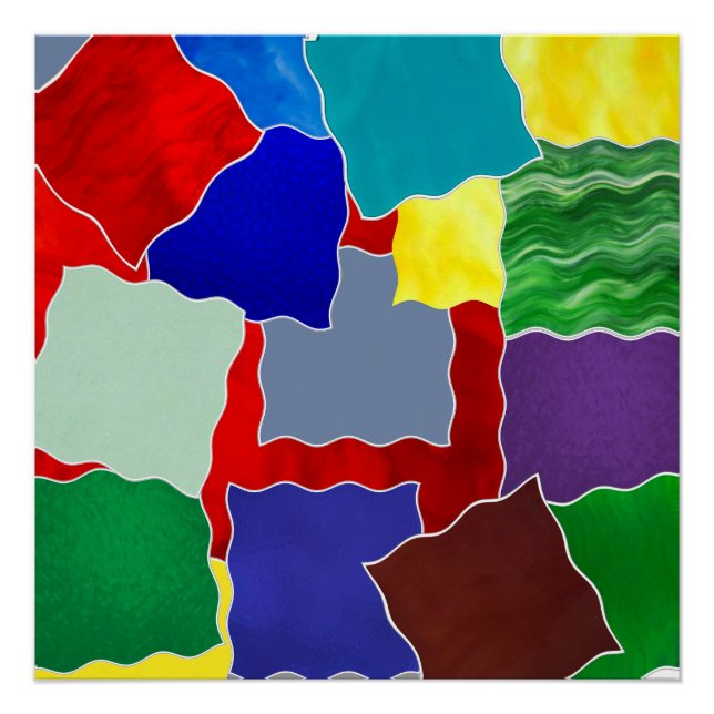 Colors and Swatches Poster (Front)