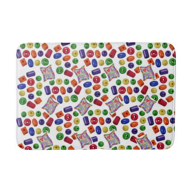Colors Bathroom Bath Mat (Front)