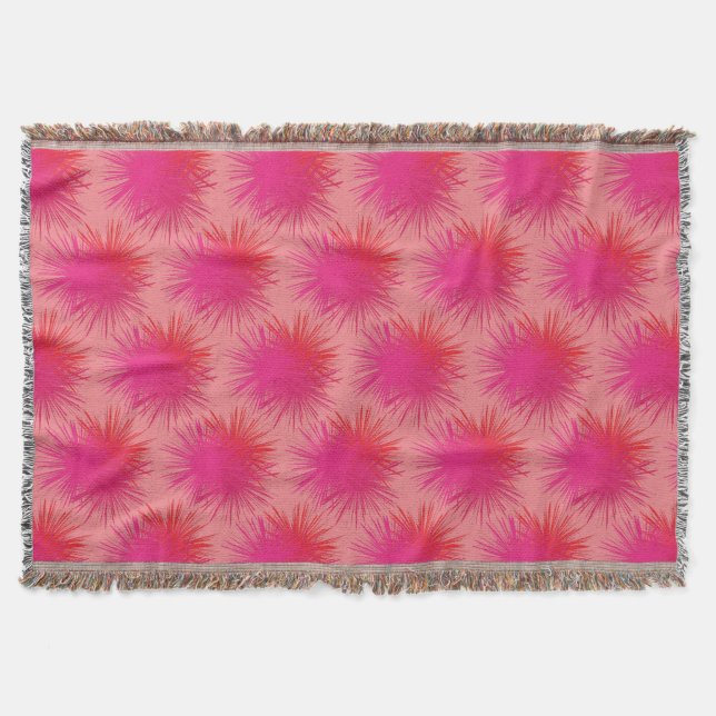Colors Burst  Throw Blanket (Front)