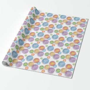 Colors Bursting Wrapping Paper