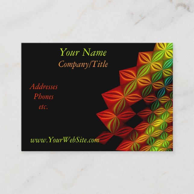 Colors Business Card (Front)
