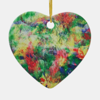 colors ceramic ornament