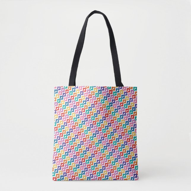 Colors Chain Tote Bag (Front)