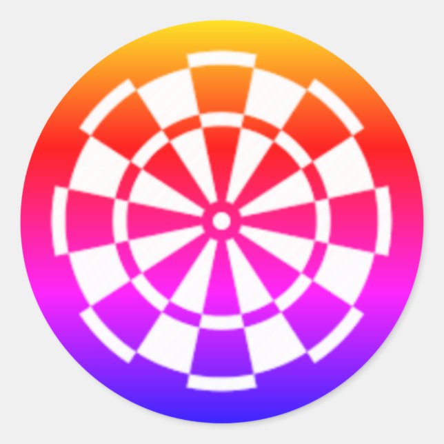 Colors Classic Round Sticker (Front)