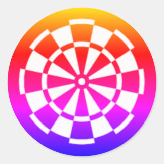 Colors Classic Round Sticker