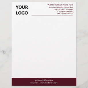 Colors Design Your Logo Business Office Letterhead