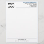 Colors Framed Business Letterhead with Logo<br><div class="desc">Choose Colors and Font - Your Modern Business Office Letterhead with Logo - Add Your Logo - Image / Business Name - Company / Address - Contact Information - Resize and move or remove and add elements / image with customization tool. Choose colors / font / size ! Good Luck...</div>