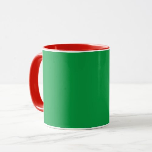 Colors Green And Red Combo  Mug