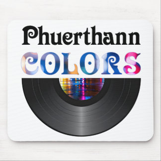 "Colors" Half-Vinyl Album Mouse Pad