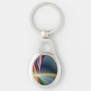 Colors In Lines Keychain by Buntesleben at Zazzle