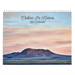 Colors In Nature Art Calendar