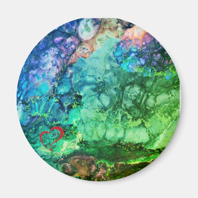 Colors in the Night Greenleaf Magnet (Front)