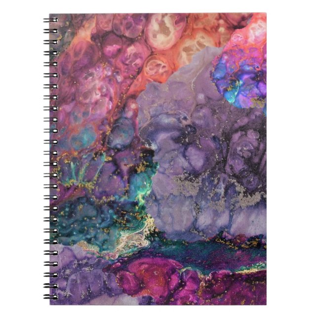 Colors in the Night Spiral Notebook (Front)
