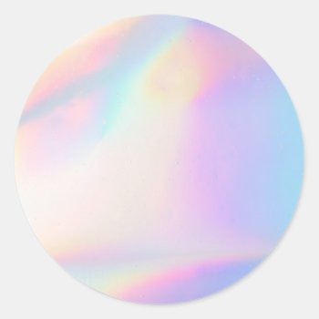Colors Lights Custom Trendy Classic Round Sticker by TwoTravelledTeens at Zazzle