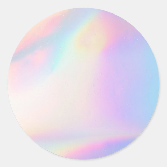 Colors Lights Custom Trendy Classic Round Sticker (Front)