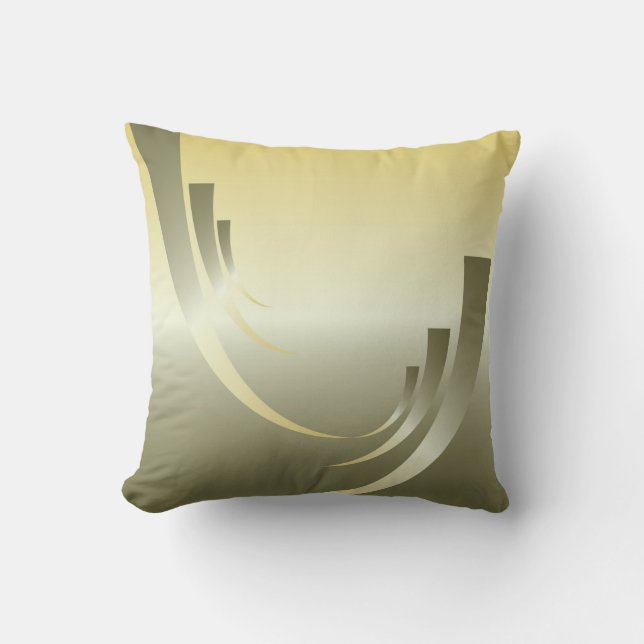 colors of a summer sunset throw pillow (Front)