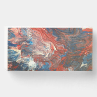 Colors of America Wooden Box Sign