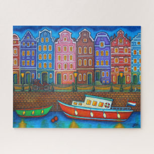 Colors of Amsterdam by Lisa Lorenz Jigsaw Puzzle
