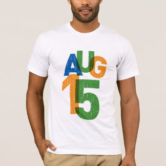 Colors of Aug 15 T-Shirt