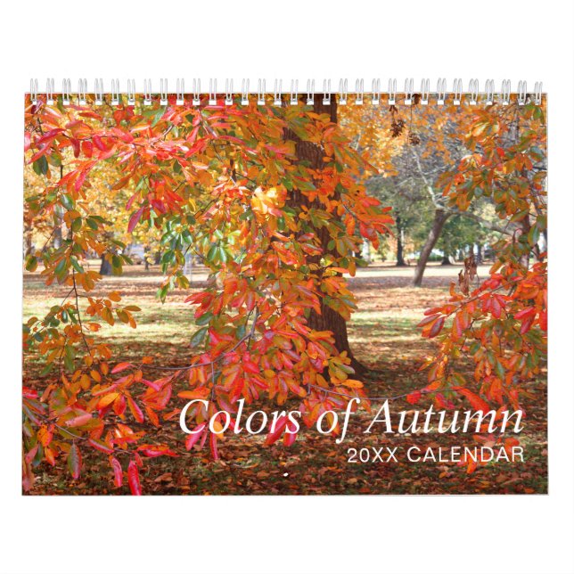 Colors of Autumn Calendar (Cover)