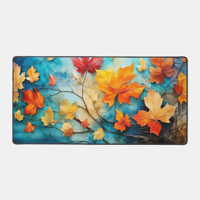 Colors Of Autumn Desk Mat (Front)