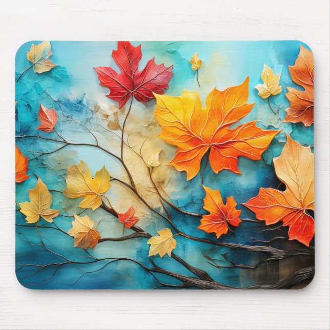 Colors Of Autumn Mouse Pad (Front)