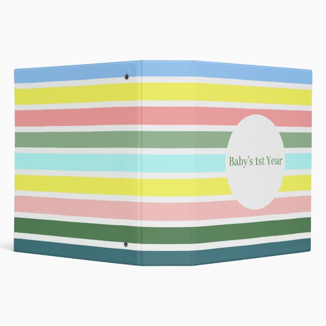 Colors of Bermuda 3 Ring Binder (Background)
