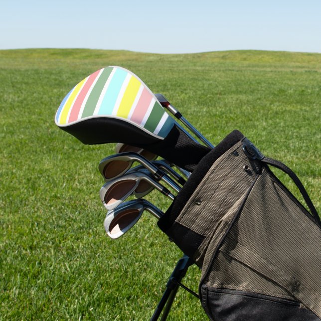  Colors of Bermuda Golf Head Cover (In Situ)