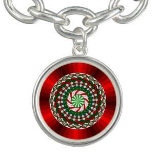 Colors of Christmas Charm Bracelet
