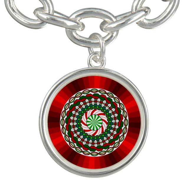 Colors of Christmas Charm Bracelet (Design)